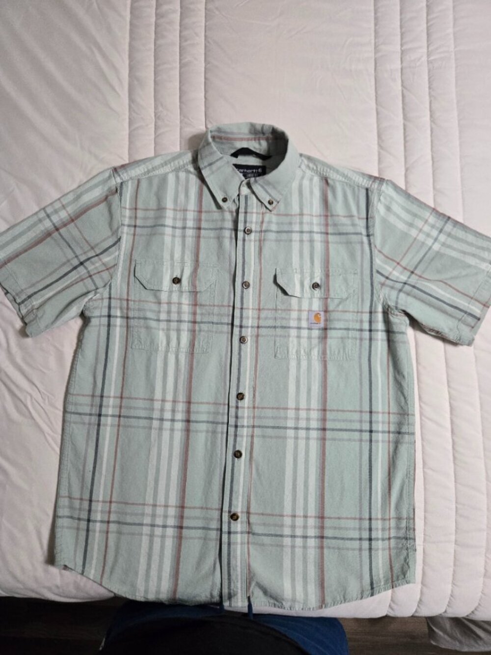 Carhartt Loose Fit Short Sleeve Button Down